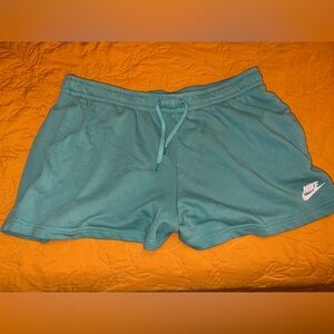 Women’s Nike shorts blue worn once xl
